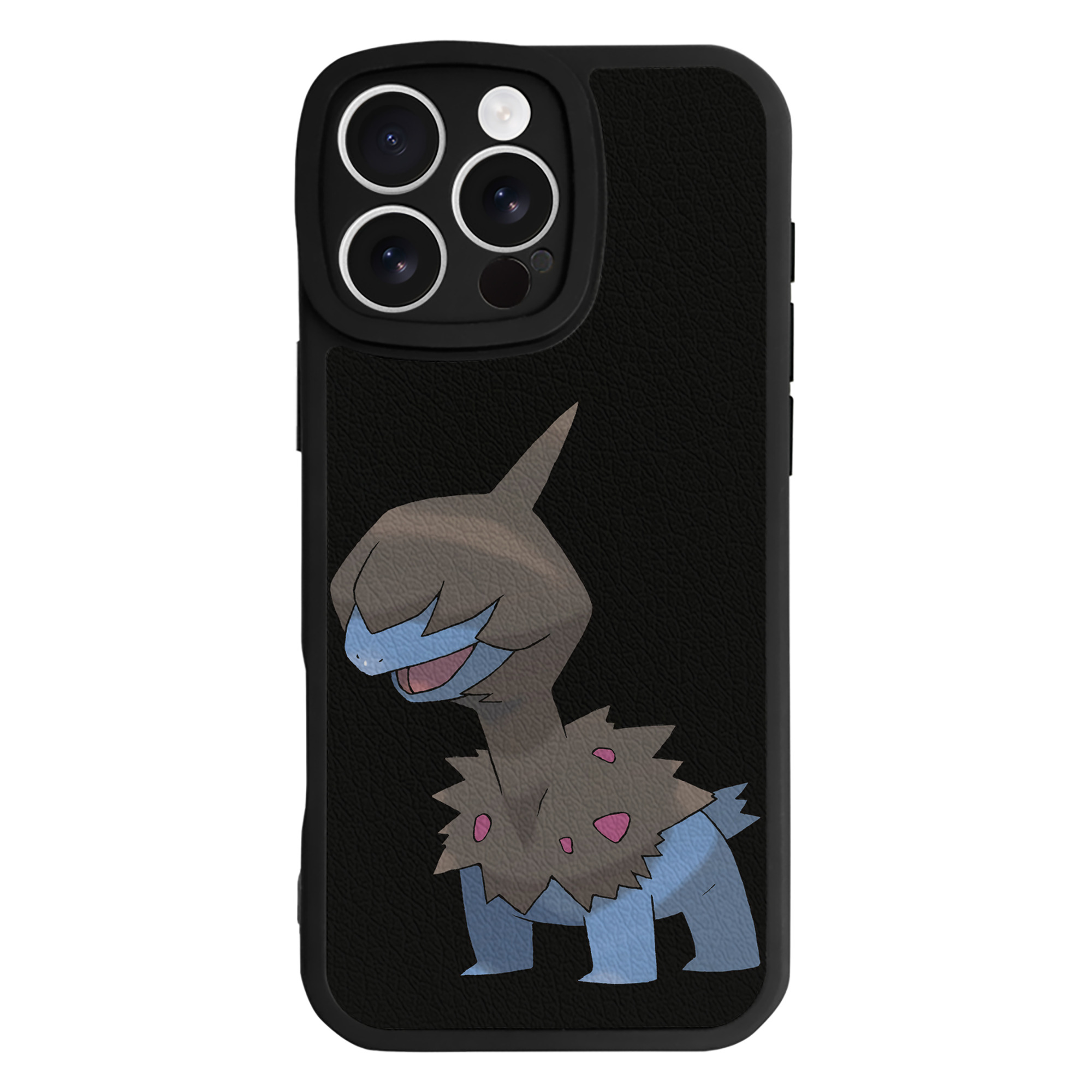 （画像用） ポケットモンスター Pokémon 【iPhone 16シリーズ対応】シリコンスマホケース（レザー調） 材質：シリコン